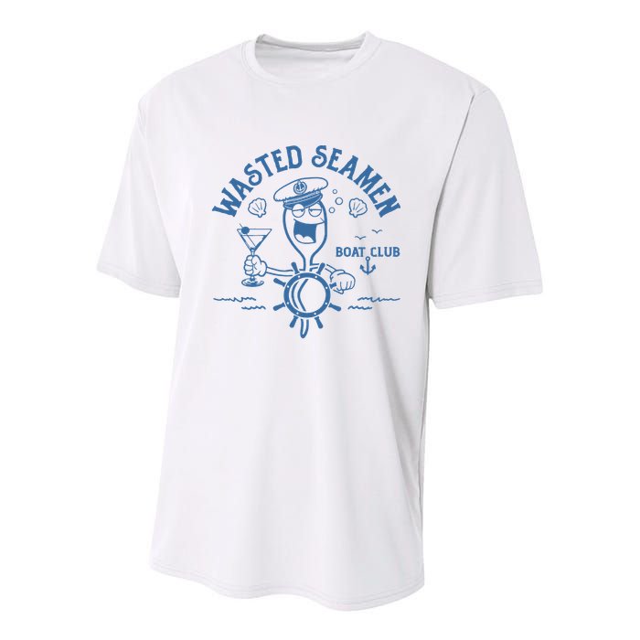 Wasted Seamen Boat Club Youth Performance Sprint T-Shirt