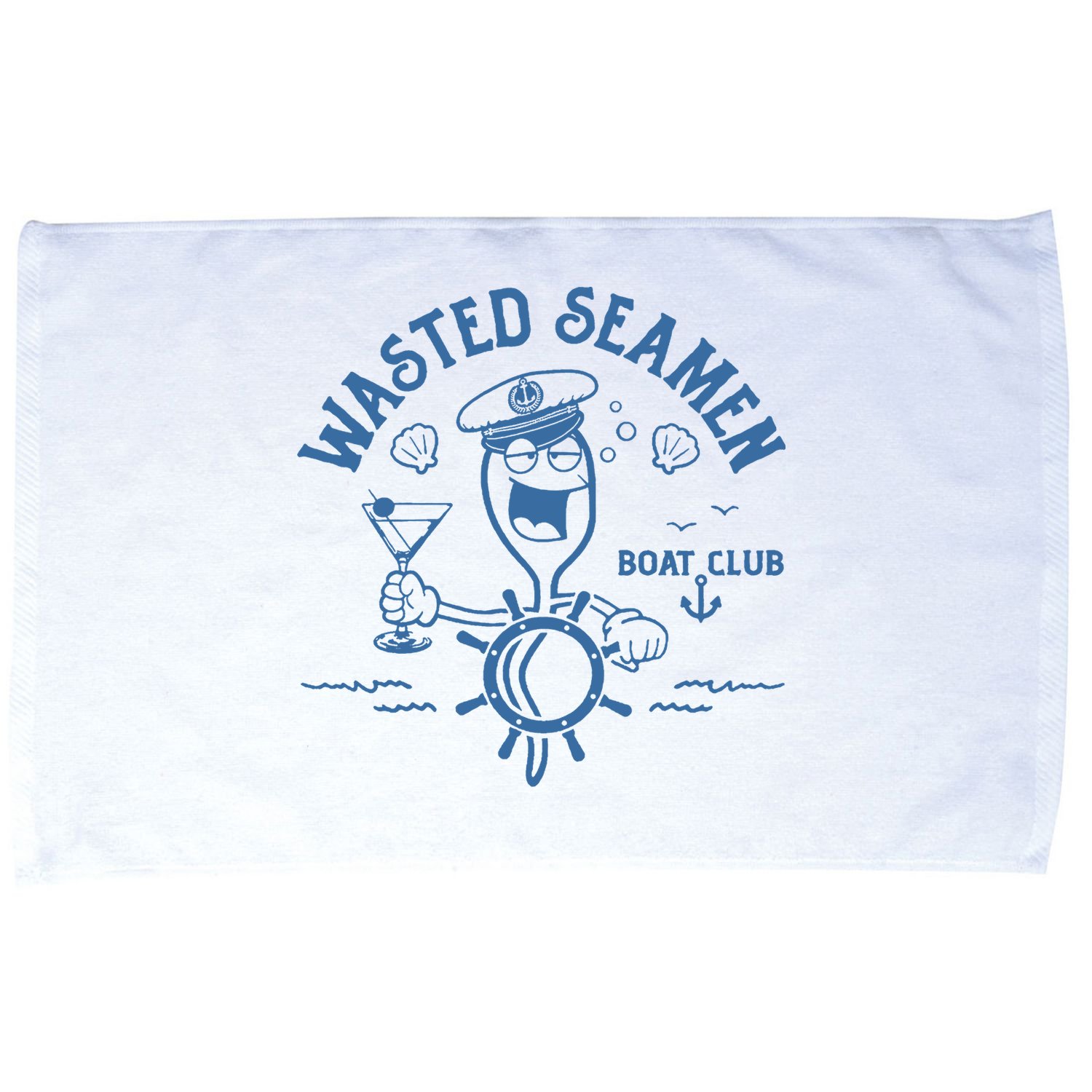 Wasted Seamen Boat Club Microfiber Hand Towel