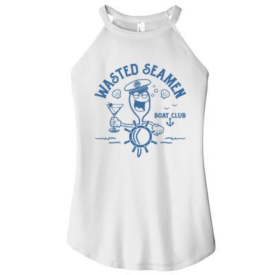 Wasted Seamen Boat Club Women's Perfect Tri Rocker Tank