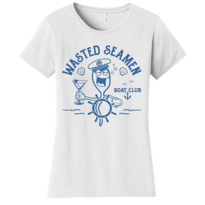 Wasted Seamen Boat Club Women's T-Shirt