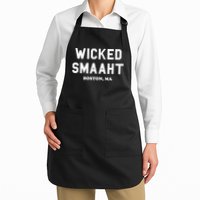 Wicked Smaaht Boston Ma Funny Boston Apron
