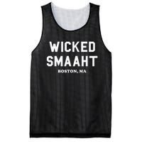 Wicked Smaaht Boston Ma Funny Boston Mesh Reversible Basketball Jersey Tank