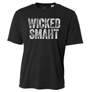 Wicked Smaht Boston Massachusetts Cooling Performance Crew T-Shirt