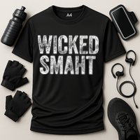 Wicked Smaht Boston Massachusetts Cooling Performance Crew T-Shirt