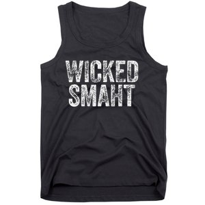 Wicked Smaht Boston Massachusetts Tank Top