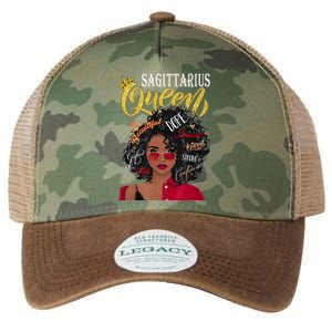 Wo Sagittarius Black Queen Birthday Zodiac Gift Legacy Tie Dye Trucker Hat