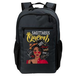 Wo Sagittarius Black Queen Birthday Zodiac Gift Daily Commute Backpack