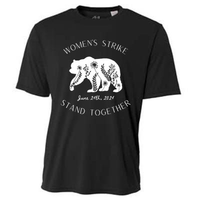 WomanS Strike Bear Stand Together WomanS Strike June 24th Cooling Performance Crew T-Shirt