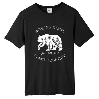 WomanS Strike Bear Stand Together WomanS Strike June 24th Tall Fusion ChromaSoft Performance T-Shirt