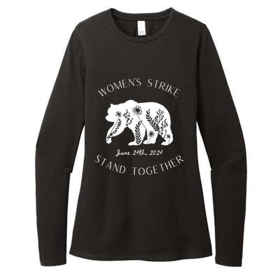 WomanS Strike Bear Stand Together WomanS Strike June 24th Womens CVC Long Sleeve Shirt