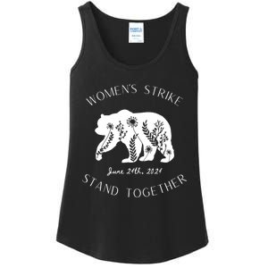 WomanS Strike Bear Stand Together WomanS Strike June 24th Ladies Essential Tank