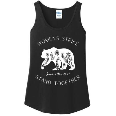 WomanS Strike Bear Stand Together WomanS Strike June 24th Ladies Essential Tank