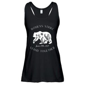 WomanS Strike Bear Stand Together WomanS Strike June 24th Ladies Essential Flowy Tank