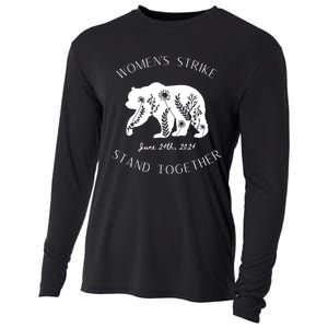 WomanS Strike Bear Stand Together WomanS Strike June 24th Cooling Performance Long Sleeve Crew