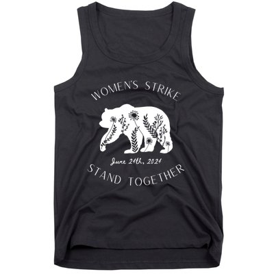 WomanS Strike Bear Stand Together WomanS Strike June 24th Tank Top