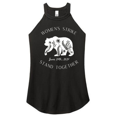 WomanS Strike Bear Stand Together WomanS Strike June 24th Women's Perfect Tri Rocker Tank