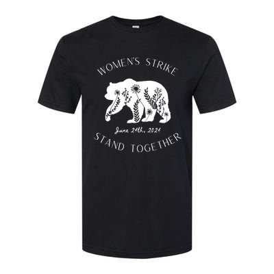 WomanS Strike Bear Stand Together WomanS Strike June 24th Softstyle CVC T-Shirt