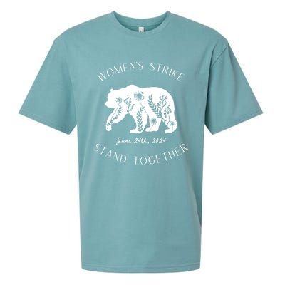 WomanS Strike Bear Stand Together WomanS Strike June 24th Sueded Cloud Jersey T-Shirt