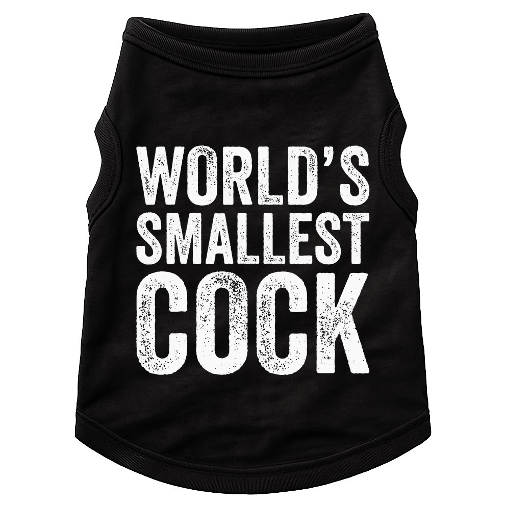 Worlds Smallest Cock Doggie Tank