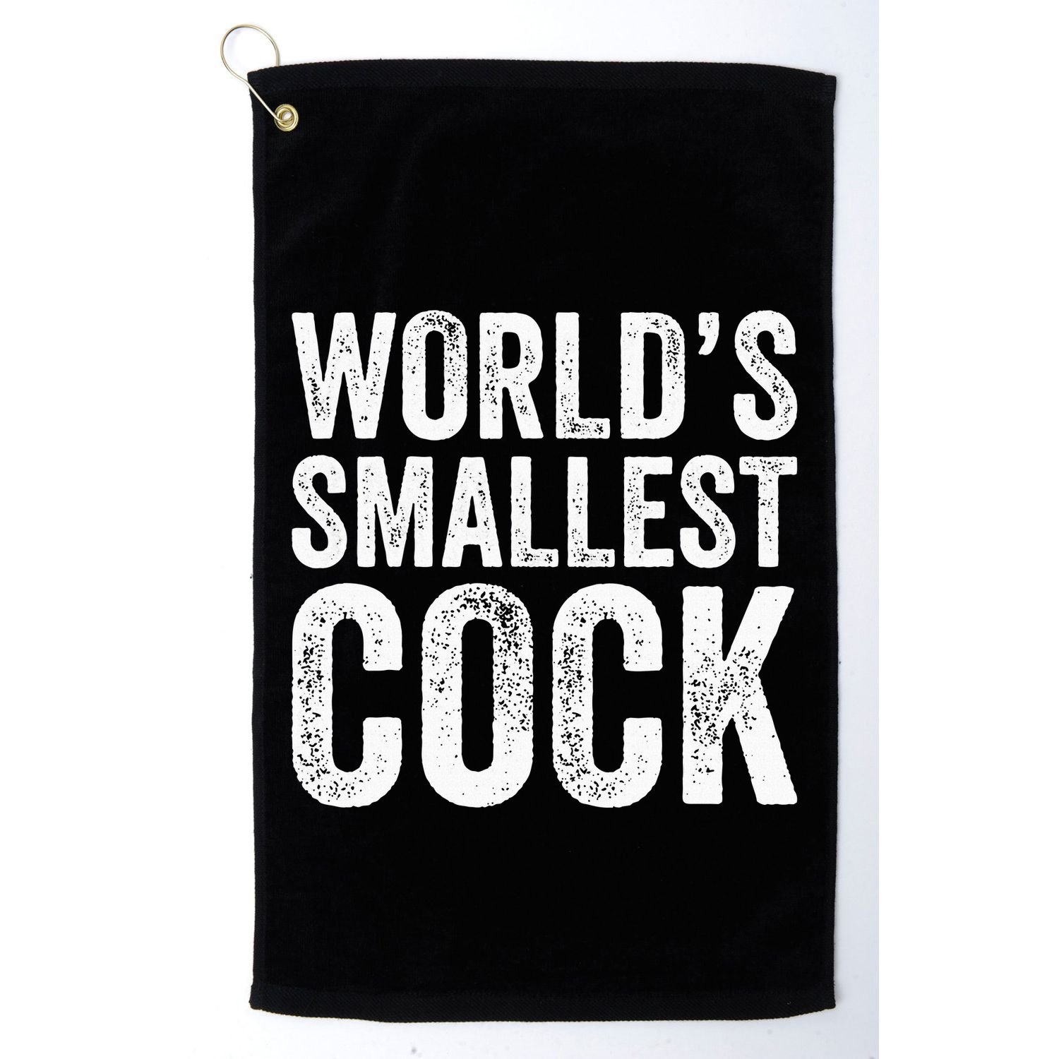 Worlds Smallest Cock Golf Towel