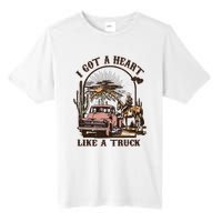 Western Sunset Cowgirl I Got A Heart Like A Truck Tall Fusion ChromaSoft Performance T-Shirt