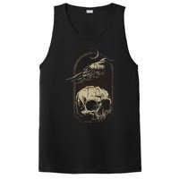 Witch Scary Crow Ghoulish Skull Moon Raven PosiCharge Competitor Tank