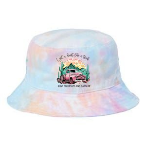 Western Sunset Cowgirl I Got A Heart Like A Truck Tie Dye Newport Bucket Hat