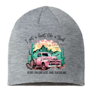 Western Sunset Cowgirl I Got A Heart Like A Truck Sustainable Beanie