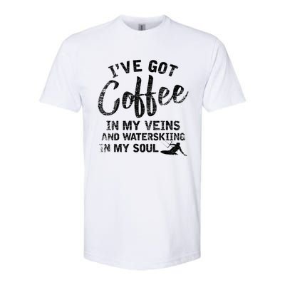 Water Ski Coffee Soul Water Skiing Gift Softstyle CVC T-Shirt