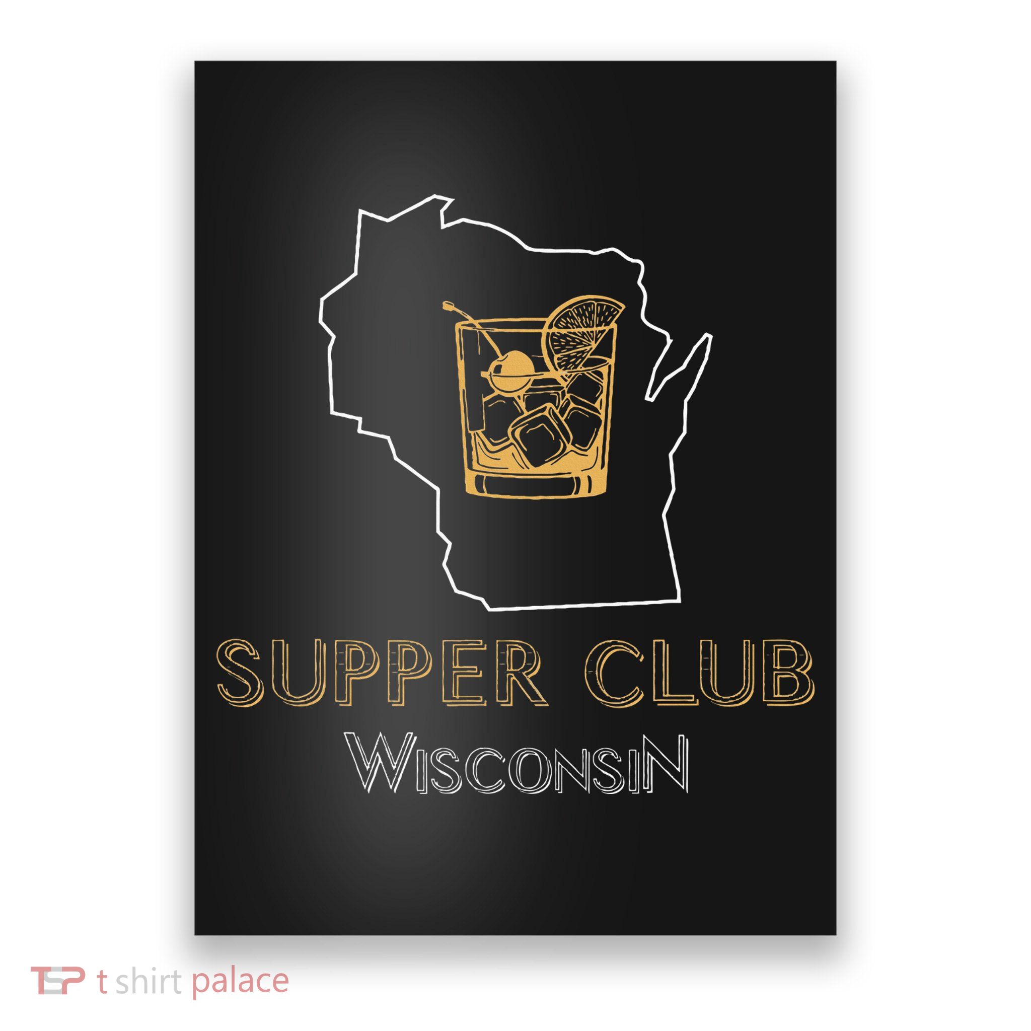 Wisconsin Supper Club And Old Fashioned Poster