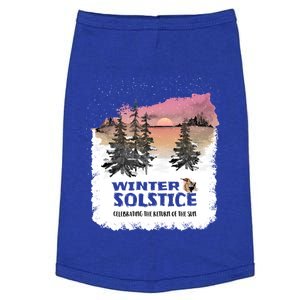 Winter Solstice Celebrating The Return Of The Sun Holiday Gift Doggie Tank