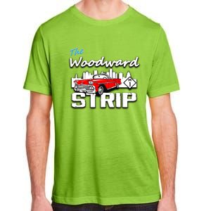 Woodward Strip Classic Car Adult ChromaSoft Performance T-Shirt