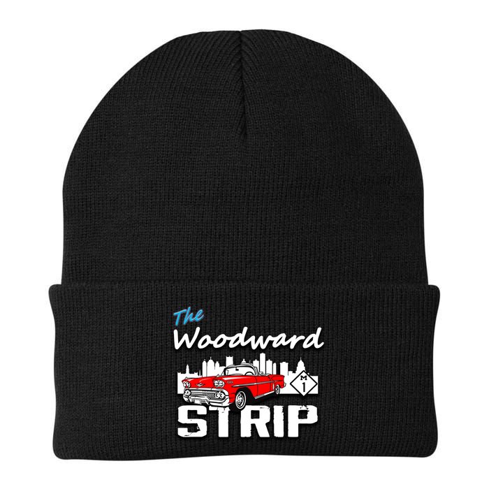 Woodward Strip Classic Car Beanie