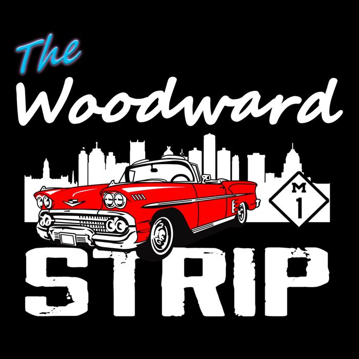 Woodward Strip Classic Car Flatbill Hat