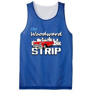 Woodward Strip Classic Car Mesh Reversible Basketball Jersey Tank