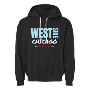 West Side Chicago Pride Garment-Dyed Fleece Hoodie