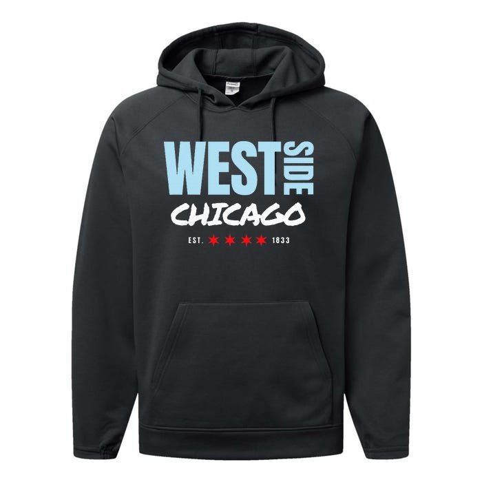 West Side Chicago Pride Performance Fleece Hoodie