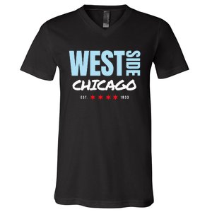 West Side Chicago Pride V-Neck T-Shirt