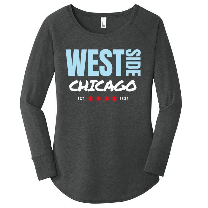 West Side Chicago Pride Women's Perfect Tri Tunic Long Sleeve Shirt