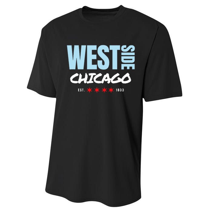 West Side Chicago Pride Performance Sprint T-Shirt