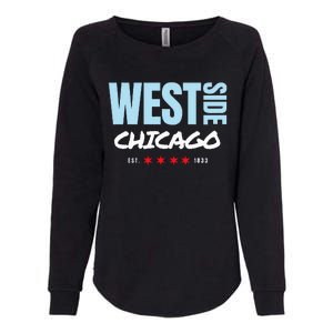 West Side Chicago Pride Womens California Wash Sweatshirt