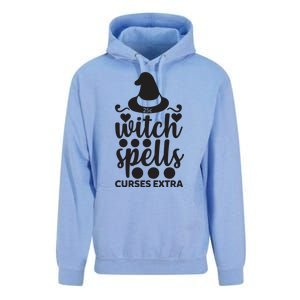 Witch Spells Curses Extra Unisex Surf Hoodie