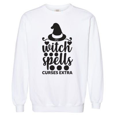 Witch Spells Curses Extra Garment-Dyed Sweatshirt