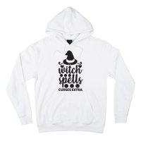 Witch Spells Curses Extra Hoodie