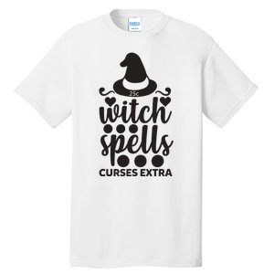 Witch Spells Curses Extra Tall T-Shirt