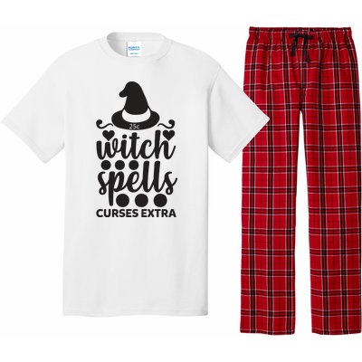 Witch Spells Curses Extra Pajama Set