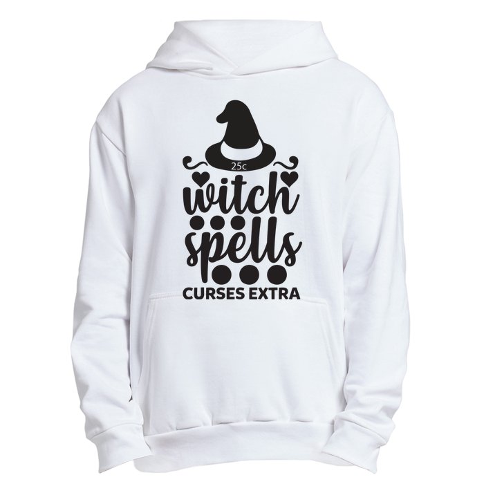 Witch Spells Curses Extra Urban Pullover Hoodie