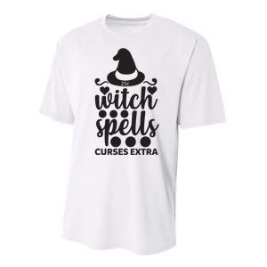 Witch Spells Curses Extra Performance Sprint T-Shirt