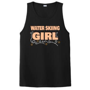 Water Skiing Cool Gift PosiCharge Competitor Tank