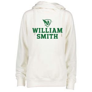 William Smith College Herons Shield Logo Hwsc Womens Funnel Neck Pullover Hood